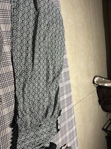 Patterned Sleeveless Dress