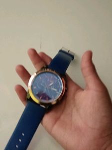 Stylish Blue Wristwatch