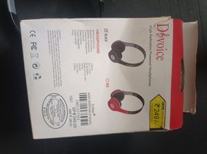 D&amp;Voice Wired Headphones (AUX).