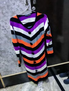 Striped Button-Down Kurta