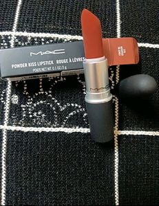 Original MAC POWDER KISS LIPSTICK DEVOTED TO CHILL