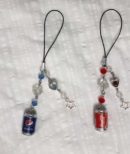 Pepsi And Coca-Cola Phone Charms