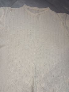 Cream Knit Sweater
