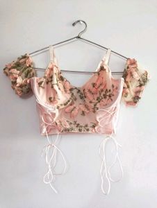 URBANIC Floral Corset