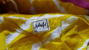 Yellow Embroidered Kurta Set