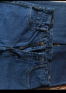 Dark Wash Wide Leg Jeans