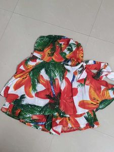 Floral Print Matching Set