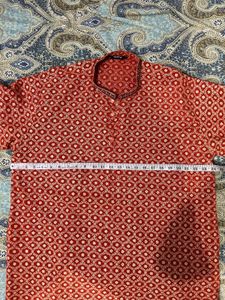 Elegant Orange Kurta