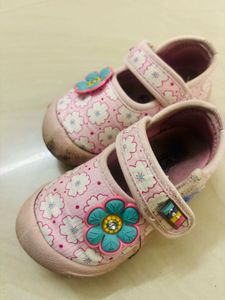 Floral Toddler Shoes For 2 Year Baby Girl