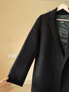 black handmade coat