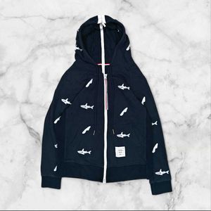 &#39;Thom Browne&#39; Navy Hoodie, Made In Japan