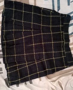 Mini Navy Blue Skirt