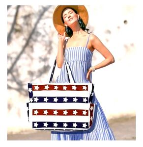 Patriotic Star Tote Bag