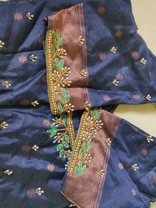 Embroidered Silk Blouse