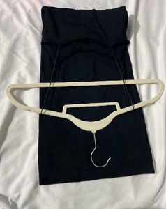 zara fitted dress in black ☻