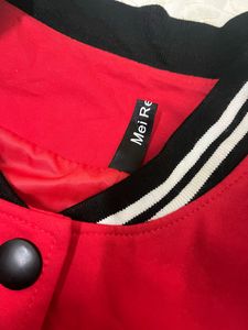 Long Varsity Jacket Dress