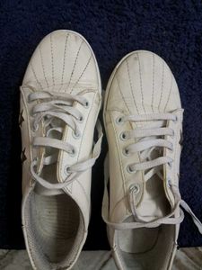 Women White Sneakers Basic