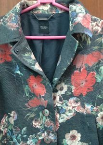Floral Print blazer