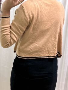 Tan Color Beautiful Cardigan
