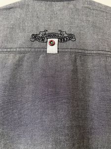 Grey denim shirt