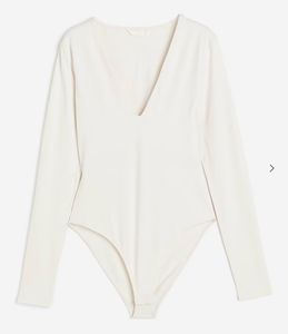 H&M Bodysuit With Inner Lining
