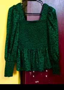 Harpa Peplum Top