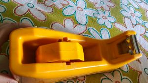 Vintage Yellow Tape Dispenser