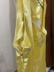 Yellow Mini Dress