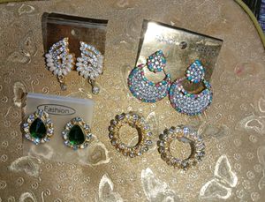4 Beautiful Earings Combo 😍🌟