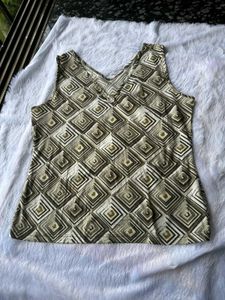 Patterned Tank Top