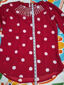 PolkaDot Top For Women