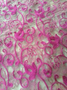 Pink Floral Dupatta