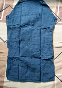 Kids Navy Blue Casual kurta