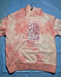 Cute Bear Print Hoodie