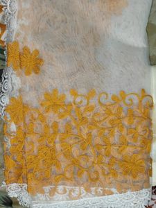 Chanderi Cotton Pearl Work Deziner Suit