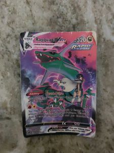 POKEMON CARD(ultra-rare) - Rayquaza Vmax (320hp)