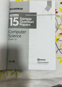 BEST BUY CBSE COMPUTER SCIENCE TEXTBOOK CLASS 12