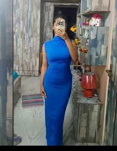 Royal Blue Bodycon Dress