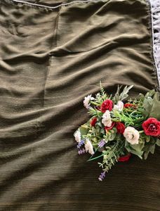 Olive Saree💚