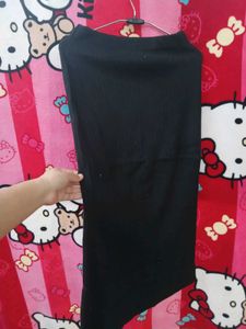 Black Knit Skirt fully stretchable