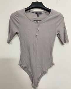 Ribbed Bodysuit