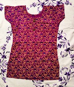 Vintage Paisley Print Top