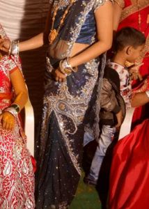 Full heavy saree