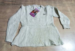 Adorable Girls' Knit Tunic Top