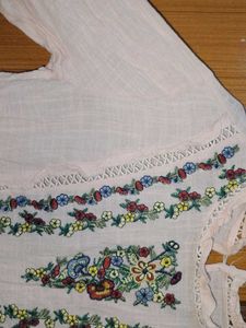 Embroidered Floral Top