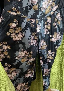 Dhoti Salwar &amp; Velvet Top