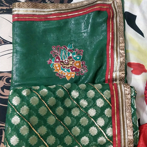 ROYAL GREEN SAREE