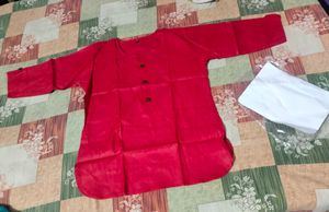 Red short kurti