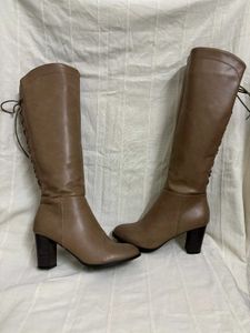Tan Knee-High Boots