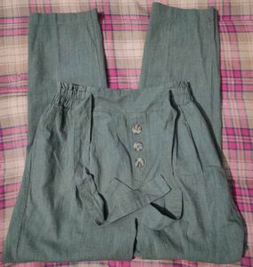 Tokyo Talkies Pure Cotton Trouser For Women